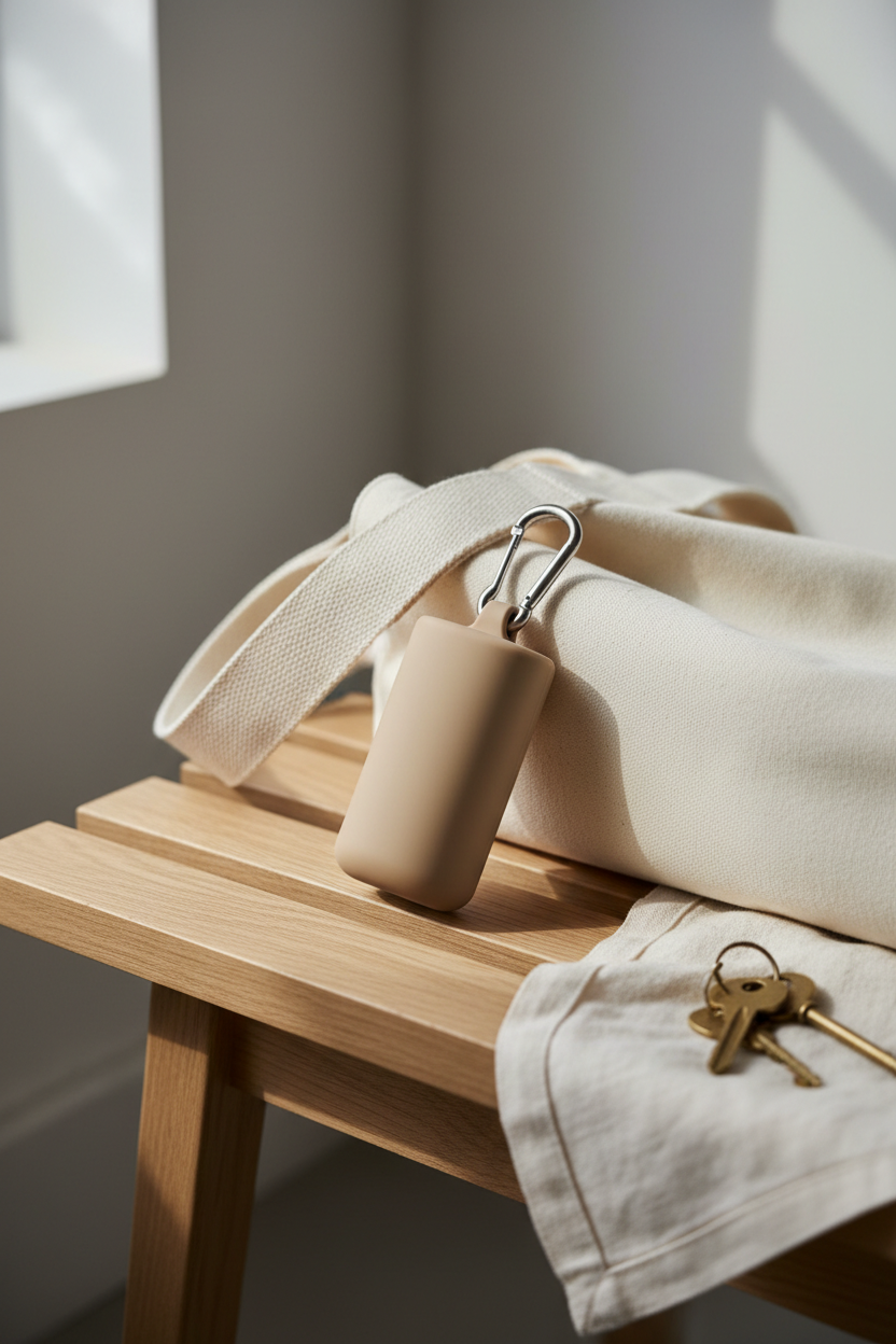 Silicone Travel Clip — Lifestyle Shot